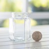190ml hexagonal jar (with lid)
